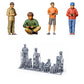 Photo de produit de modélisme diorama 0 : Enfants jouant avec des voitures télécommandées - Ensemble de routes de jeu