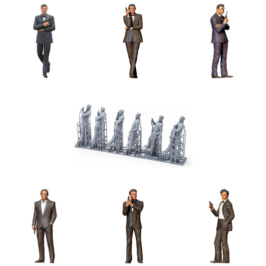 Photo de produit de modélisme diorama 0 : Agents en mission secrète - Ensemble d'agents secrets