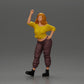 Diorama Modellbau Produktfoto 0: Stehende Figur: Frau mit erhobenem Arm & Hand an der Hüfte (a157)