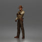Diorama Modellbau Produktfoto 1: Stehende Figur: Sheriff mit Westernhut, Stiefeln & Ausrüstungsgürtel (a205)