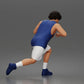 Diorama Modellbau Produktfoto 3: Diorama Figur: Basketballspieler im Vorwärtslauf mit Ball & Sportkleidung (a166)