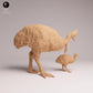 Photo du produit Tabletop 28mm Lord of the Print (LotP) 0 : figurine d’animal sauvage : casoar à casque avec poussin (26_05_09)