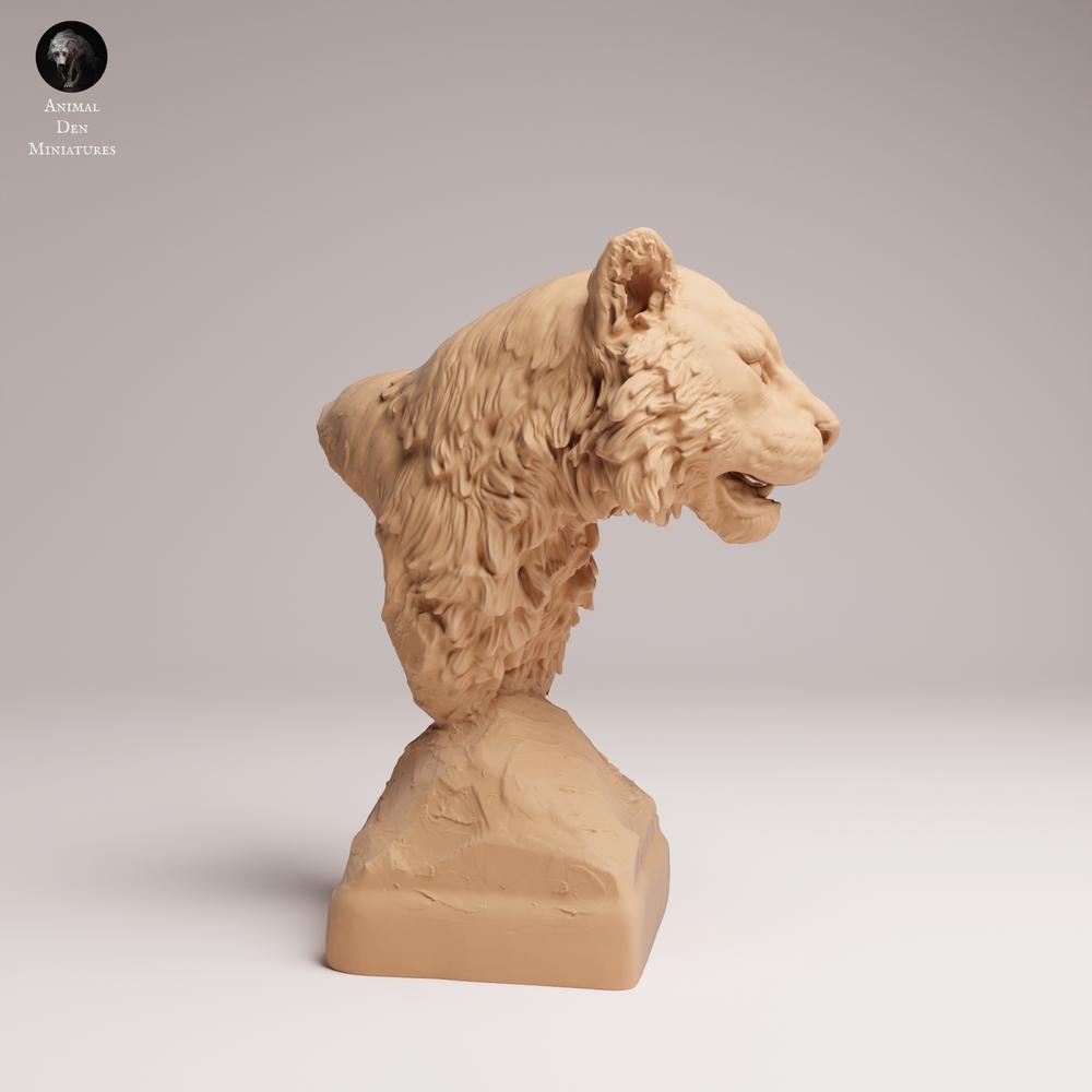 Photo produit 0 : figurine d’animal sauvage : tigre de Sumatra - buste (25_03_08)