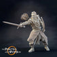 Photo du produit Tabletop 28mm The Printing Goes Ever On (TPGEO) 0 : Ranger du Nord : Ranger des terres forestières avec épée, lance et arc