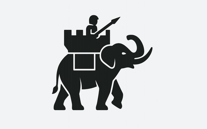 Bêtes de siège & plateformes Howdah