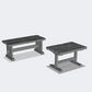 Photo du produit Miniature Meubles, Décoration Diorama et Modélisme 0 : Meubles et Inventaire : Ensemble de tables avec 2 tables pour salon ou salle à manger