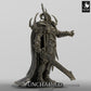 Photo de produit Tabletop 28mm Lord of the Print (LotP) 0 : Miniature Tabletop : Chevalier démon avec épée à deux mains, Paladin noir, seigneur de guerre ténébreux, fils d'Olaf (24_05_L1)