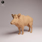 Photo du produit Tabletop 28mm Lord of the Print (LotP) 2 : figurine d’animal sauvage : sanglier (26_07_08)