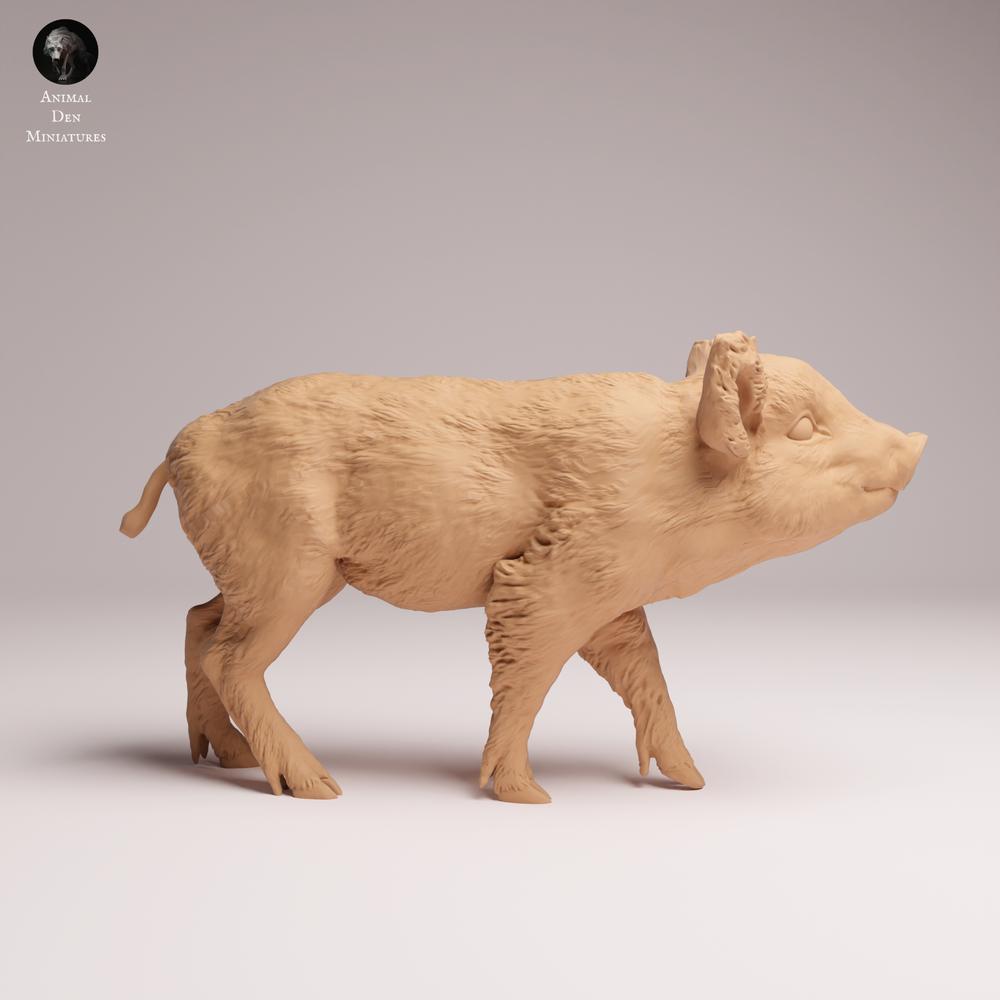 Photo du produit Tabletop 28mm Lord of the Print (LotP) 0 : figurine d’animal sauvage : marcassin (26_07_01)