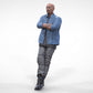 Photo du produit Diorama et modélisme Figurine miniature : Homme adossé