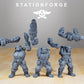 Photo du produit 28mm Tabletop Minis Stationforge : Guerriers de la Garde Nationale