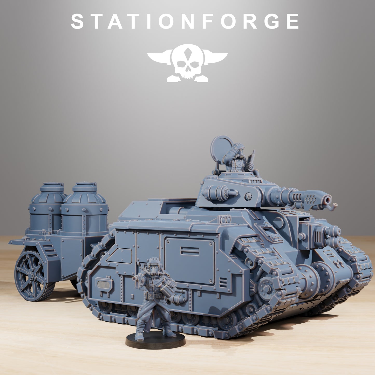 Photo du produit 28mm Tabletop Minis Stationforge : Flame Tank