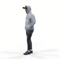 Photo du produit Diorama et modélisme Figurine miniature : Homme avec un hoodie