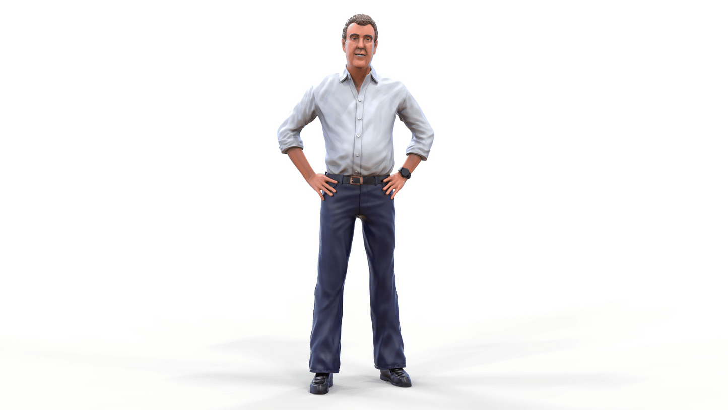 Produktfoto Diorama und Modellbau Miniatur Figur: Gewöhnlicher Mann mit Hemd, stehend