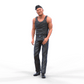 Photo du produit Diorama et modélisme Figurine miniature : Bodybuilder 2