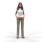 Photo du produit Diorama et modélisme Figurine miniature : Femme attendant