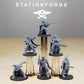 Photo du produit 28mm Tabletop Minis Stationforge : Chasseurs Orkaz