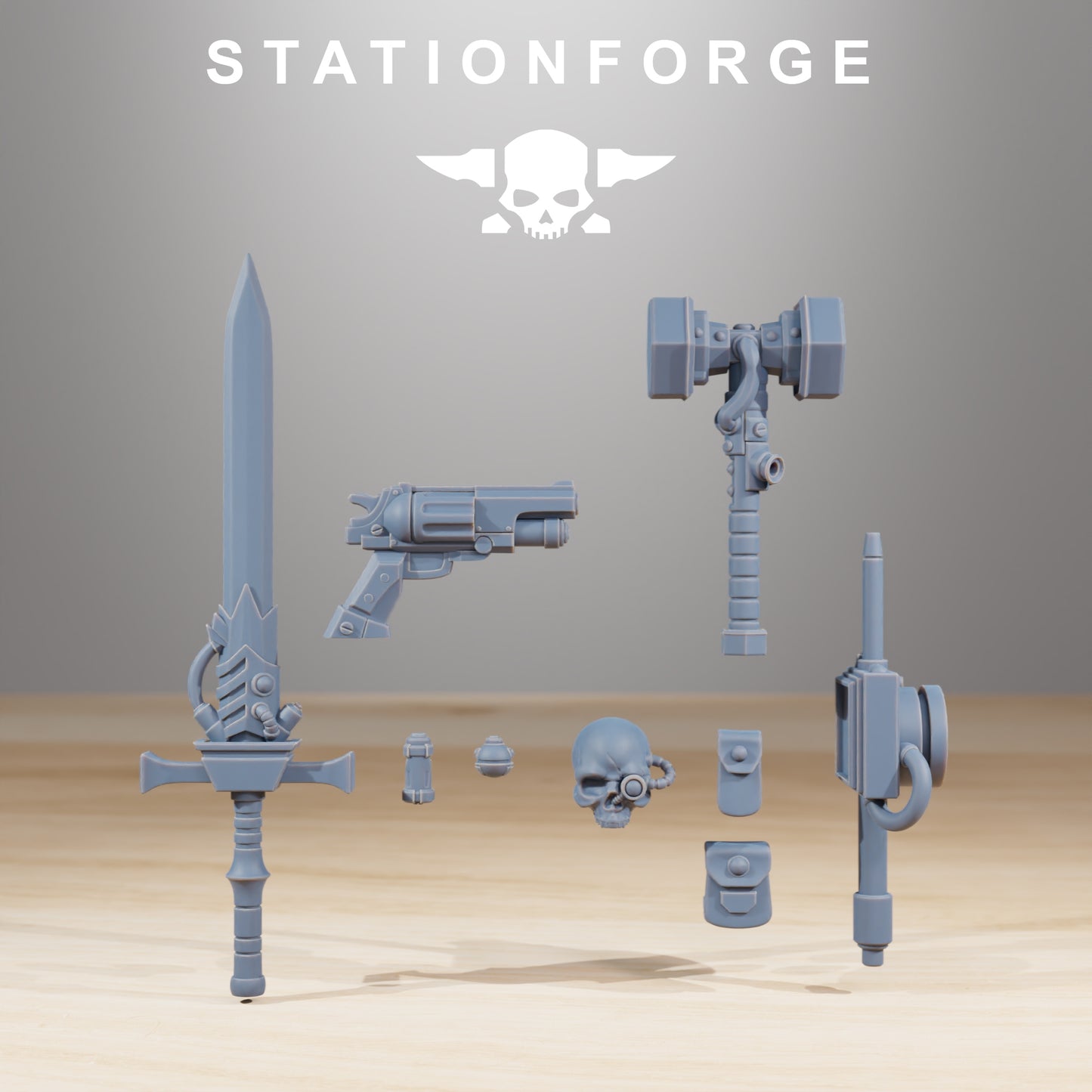 Produktfoto 28mm Tabletop Minis Stationforge: Frontliners Infantry