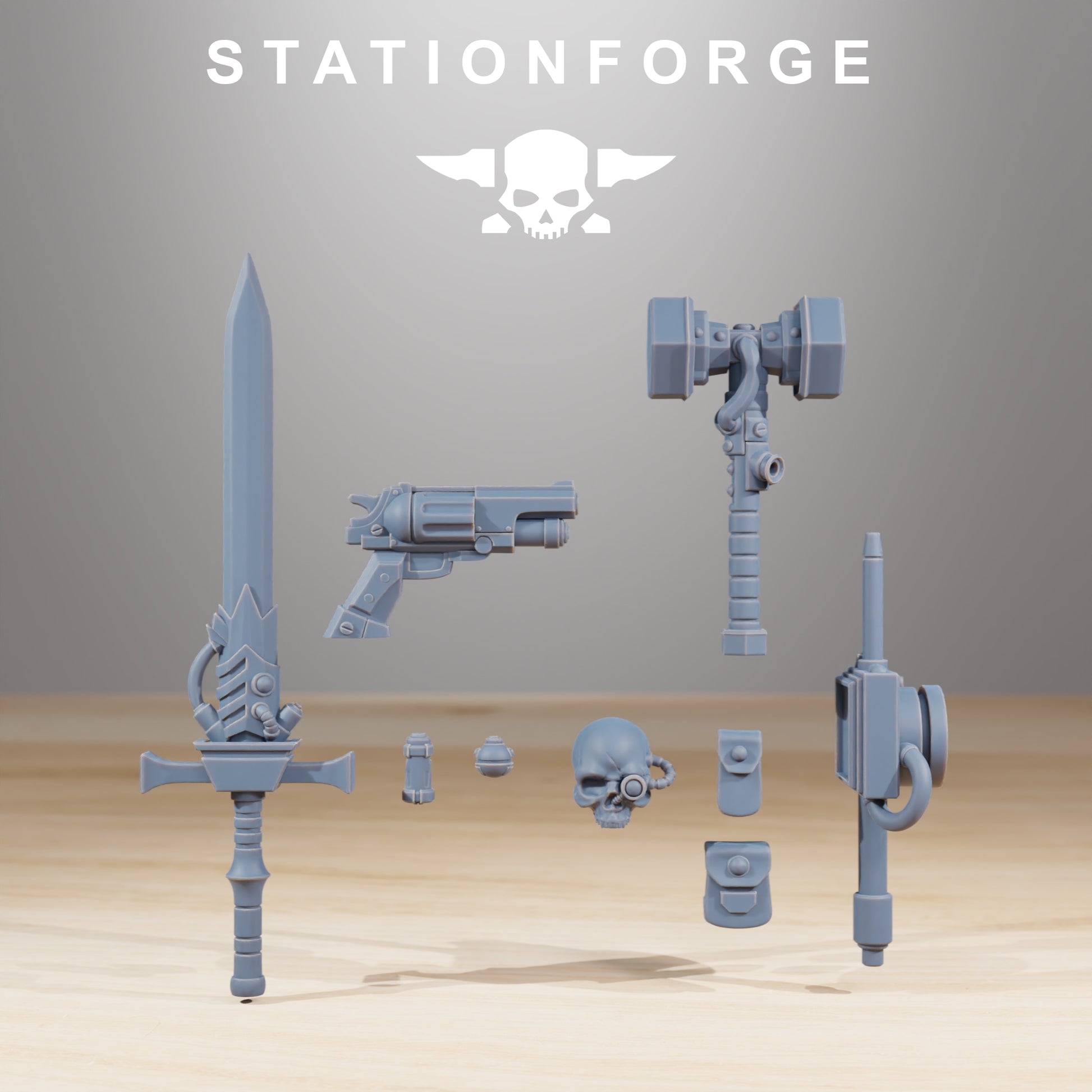 Produktfoto 28mm Tabletop Minis Stationforge: Frontliners Infantry