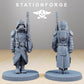 Photo du produit 28mm Tabletop Minis Stationforge : Postures de marche