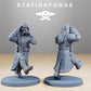 Photo du produit 28mm Tabletop Minis Stationforge : Postures de marche