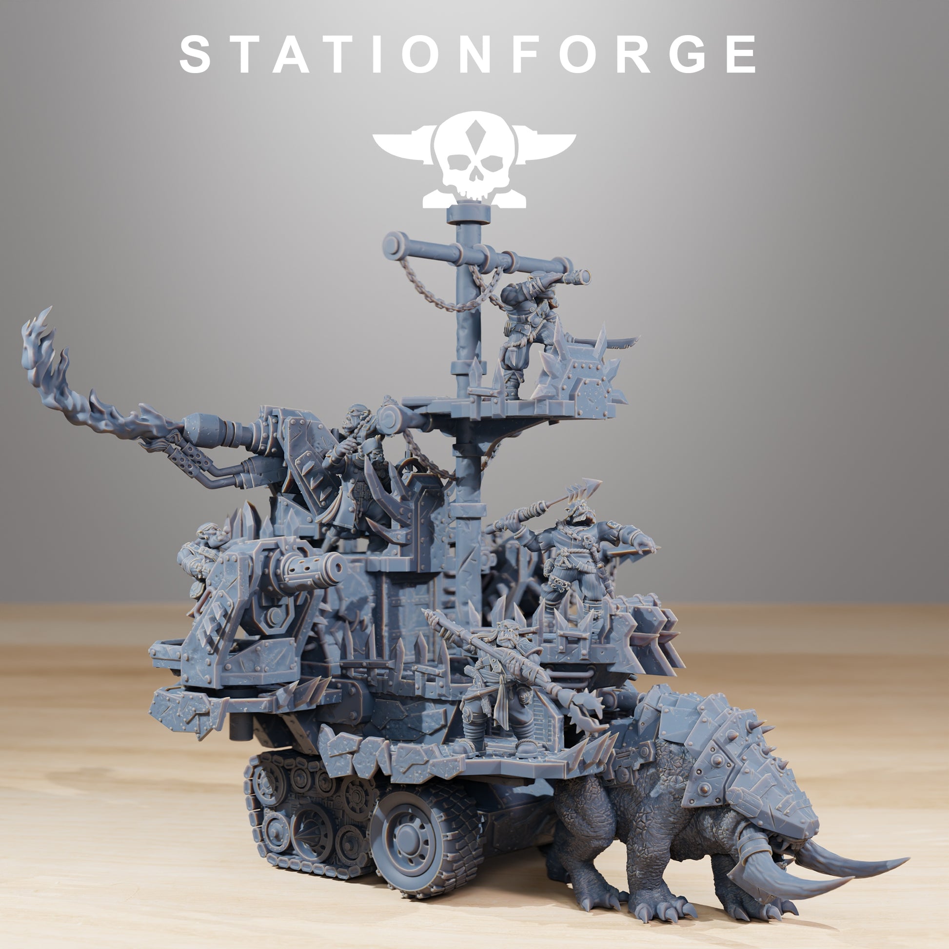 Photo du produit 28mm Tabletop Minis Stationforge : Montagne de la Mort