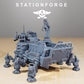 Photo du produit 28mm Tabletop Minis Stationforge : Tank de transport