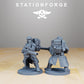Photo du produit Minis de table 28mm Stationforge : Escouade blindée