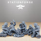 Photo du produit 28mm Tabletop Minis Stationforge : Camarades au feu de camp