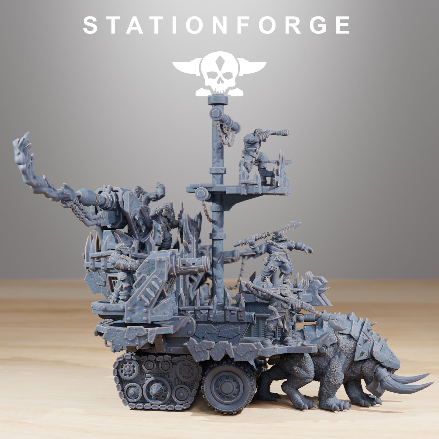 Photo du produit 28mm Tabletop Minis Stationforge : Montagne de la Mort