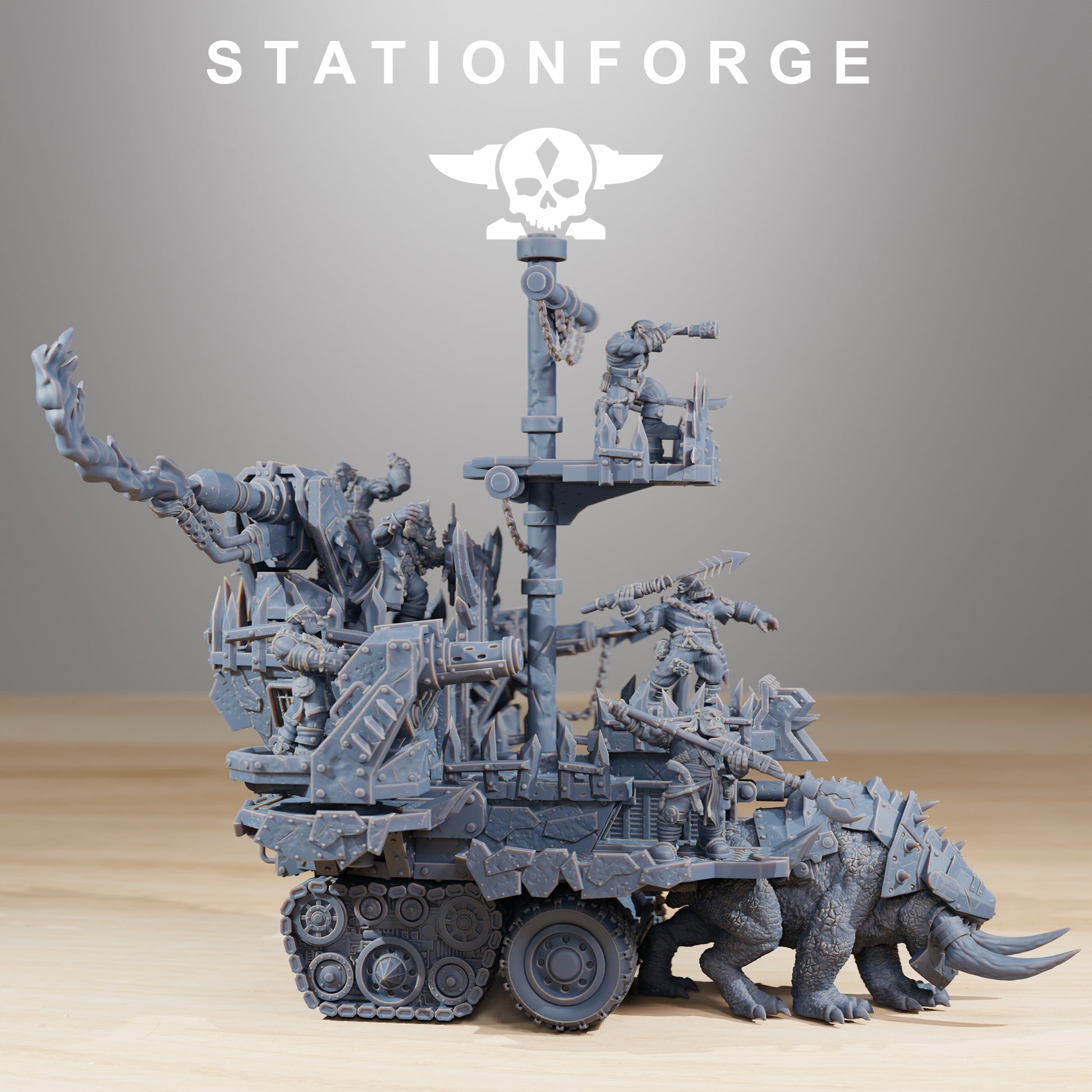 Photo du produit 28mm Tabletop Minis Stationforge : Montagne de la Mort