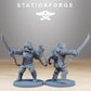 Photo du produit 28mm Tabletop Minis Stationforge : Commandos