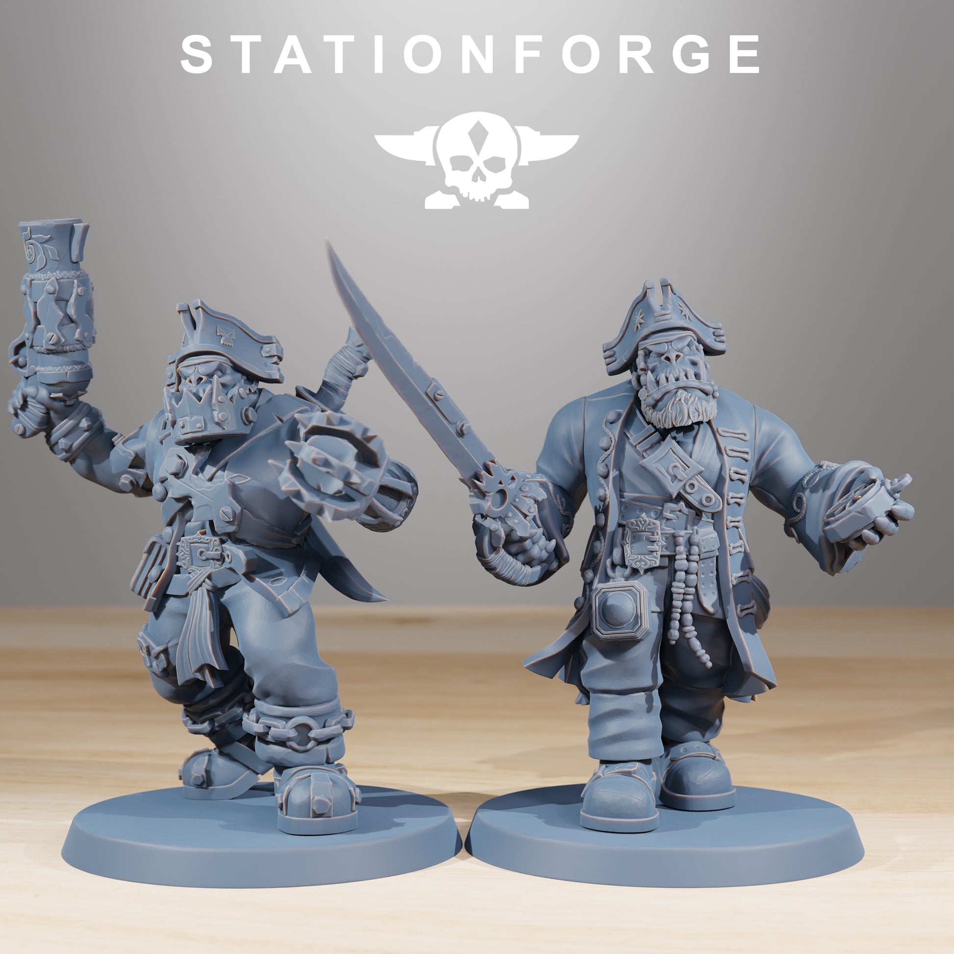 Photo du produit 28mm Tabletop Minis Heroforge : Pirates