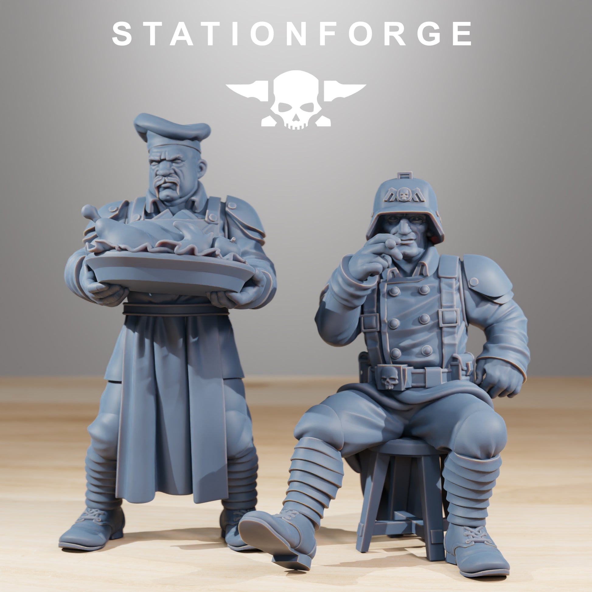 Photo du produit Minis Tabletop 28mm Stationforge : Fête des Fêtes