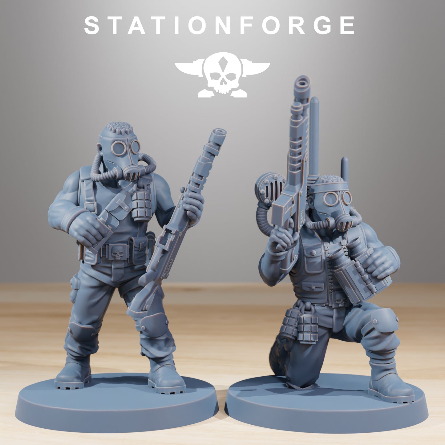 Produktfoto 28mm Tabletop Minis Stationforge: Jungle Fighters