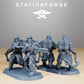 Photo du produit Minis de table 28mm Stationforge : Escouade blindée