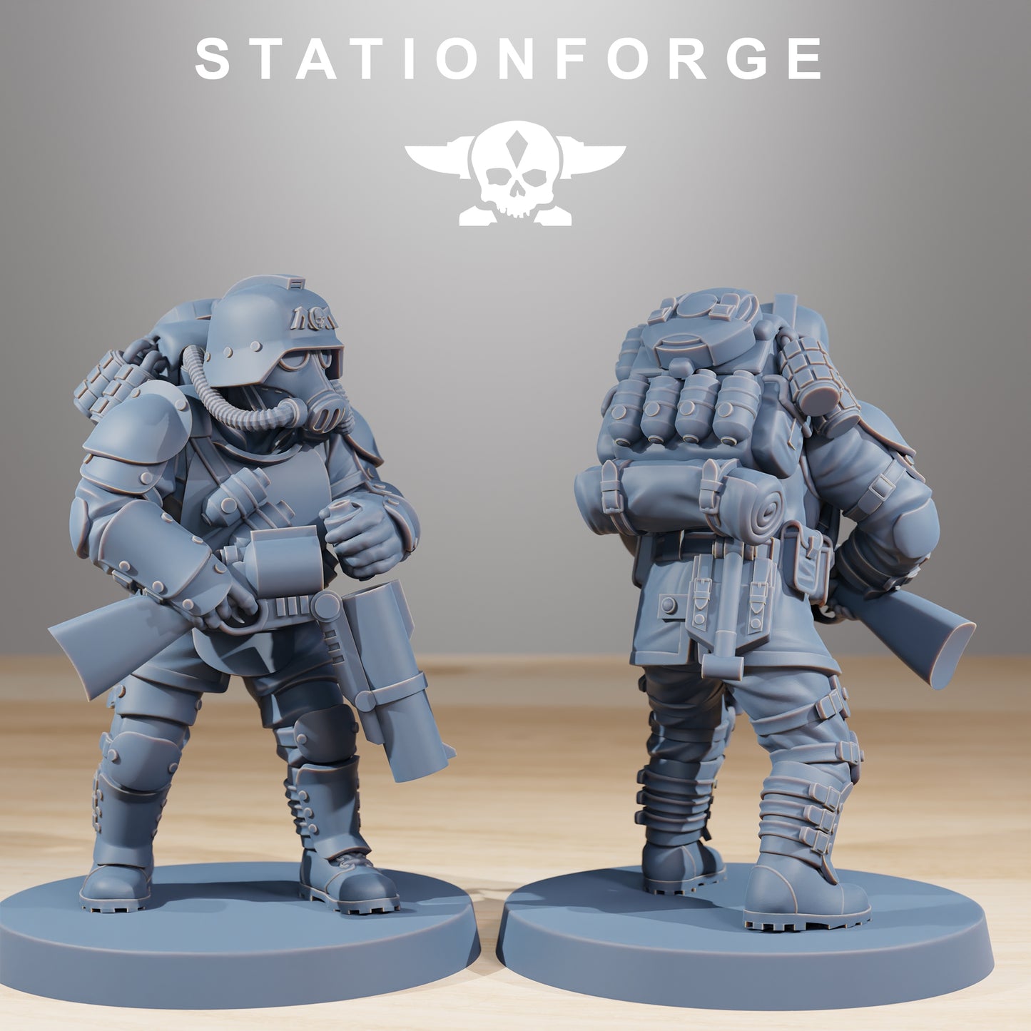 Produktfoto 28mm Tabletop Minis Stationforge: Ironclads