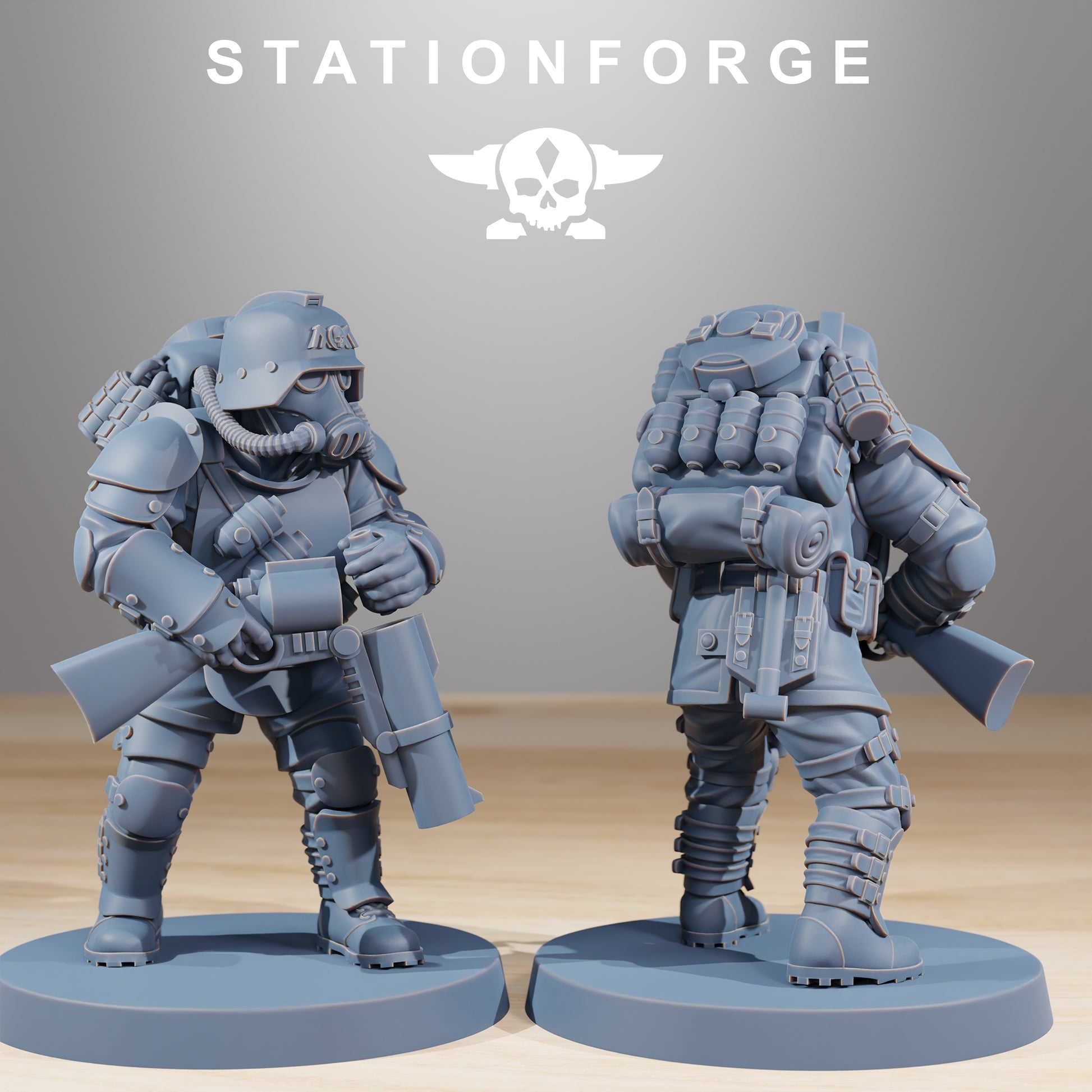 Produktfoto 28mm Tabletop Minis Stationforge: Ironclads
