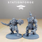 Photo du produit 28mm Tabletop Minis Stationforge : Plague Spreadaz