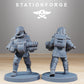 Photo du produit 28mm Tabletop Minis Stationforge : Commandos