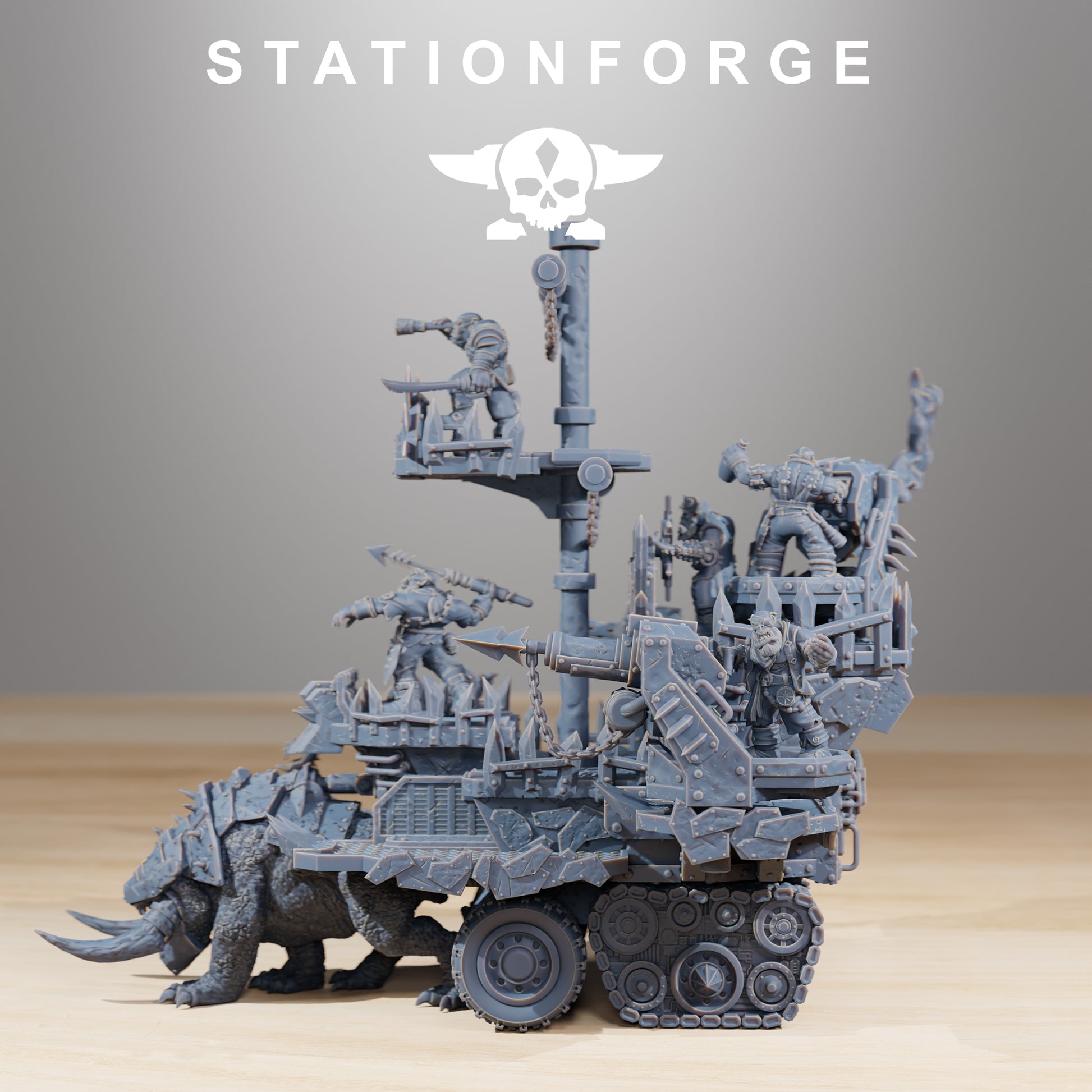 Photo du produit 28mm Tabletop Minis Stationforge : Montagne de la Mort