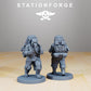 Photo du produit Minis de table 28mm Stationforge : Escouade blindée