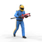 Photo du produit diorama et modélisme figurine miniature : Set Pit-Crew, 6 figurines