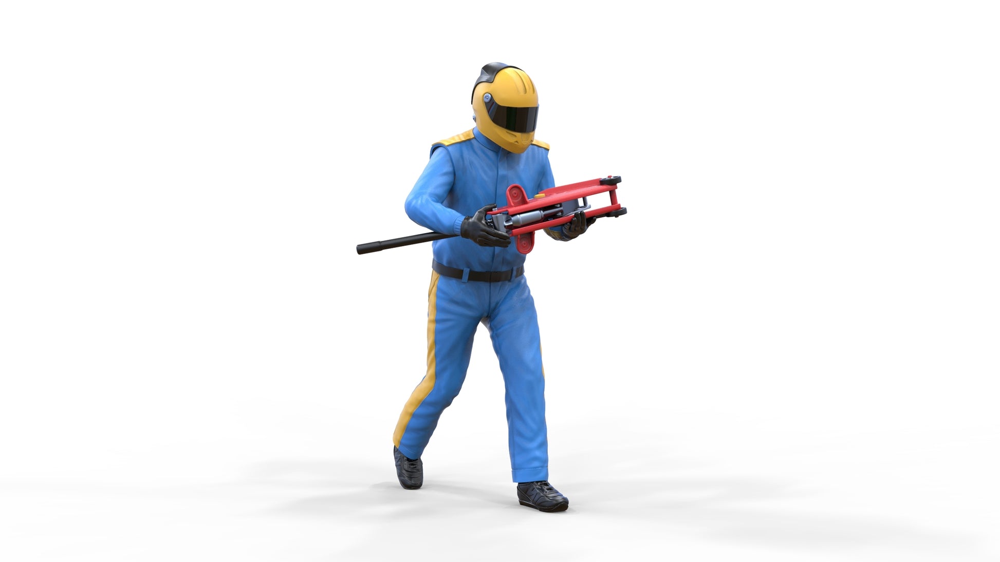 Photo du produit diorama et modélisme figurine miniature : Set Pit-Crew, 6 figurines