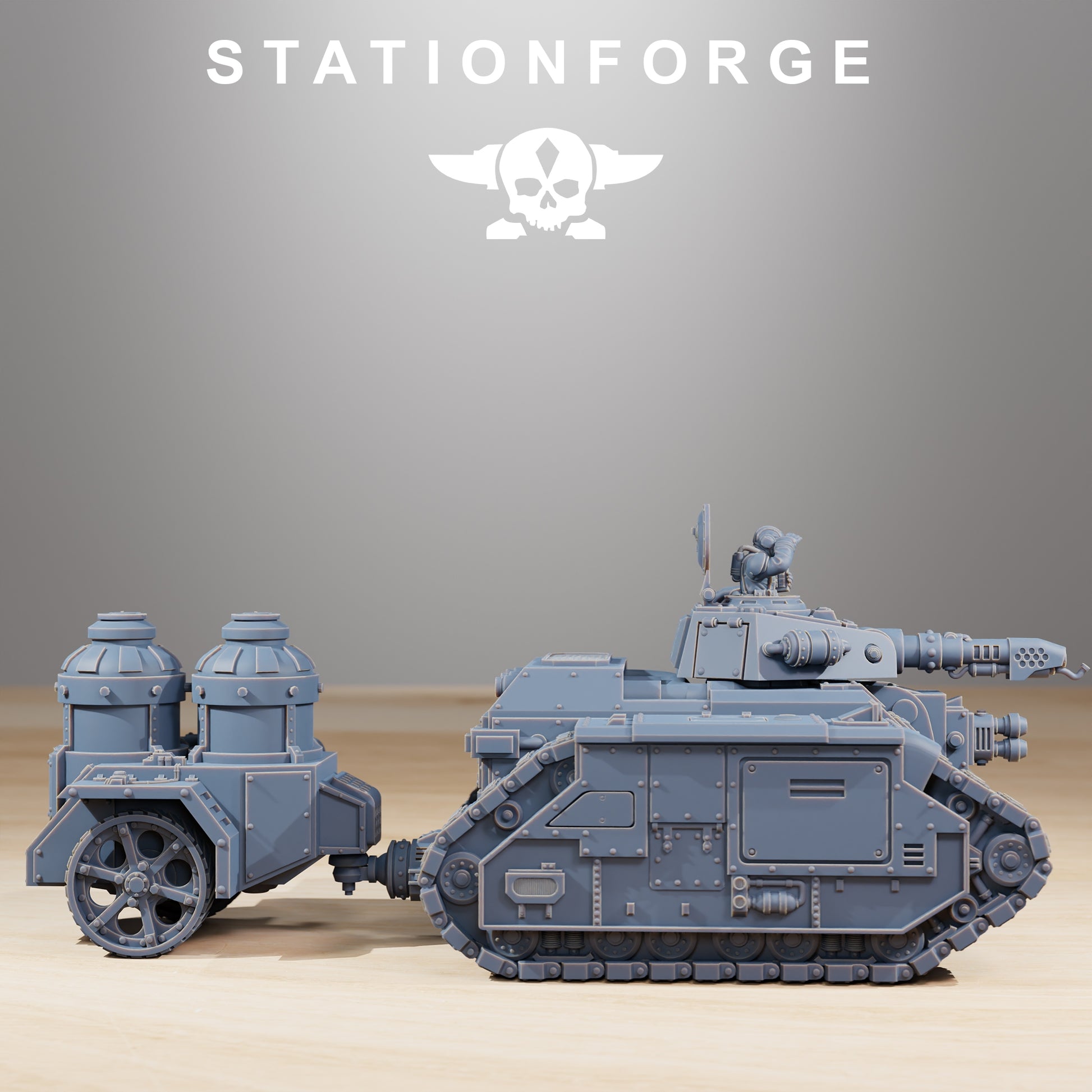 Photo du produit 28mm Tabletop Minis Stationforge : Flame Tank