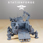 Photo du produit 28mm Tabletop Minis Stationforge : Tank de transport