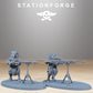Photo du produit 28mm Tabletop Minis Stationforge : Kit de construction Rangers