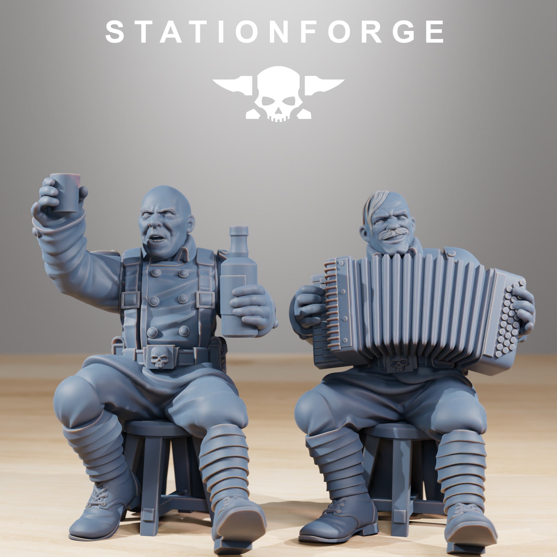 Photo du produit Minis Tabletop 28mm Stationforge : Fête des Fêtes