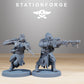 Photo du produit Minis Tabletop 28mm Stationforge : Garde Corrompue