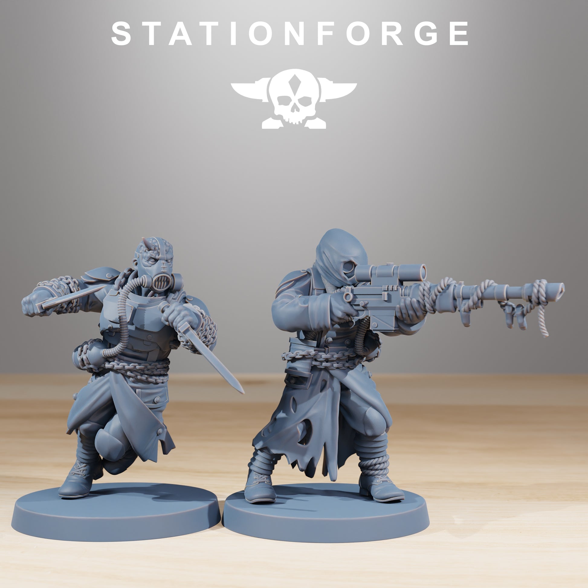 Photo du produit Minis Tabletop 28mm Stationforge : Garde Corrompue